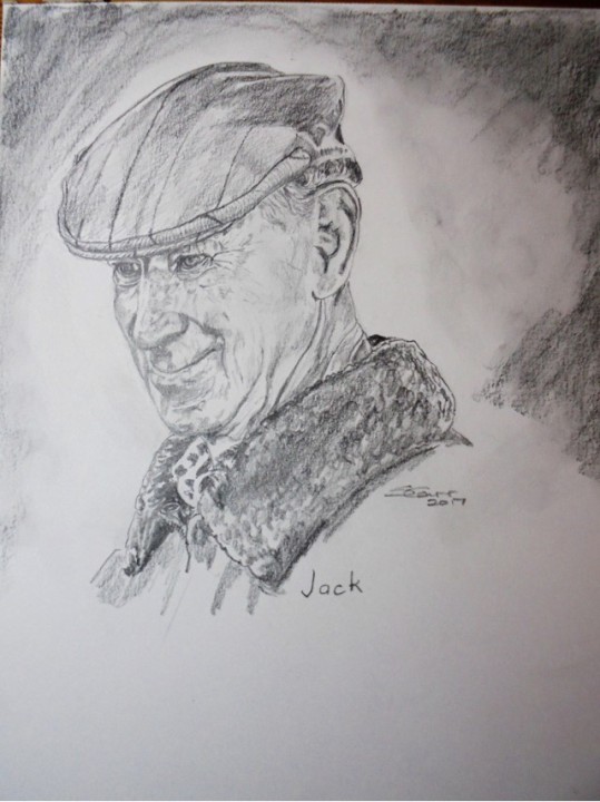 Charlton – pencil sketch